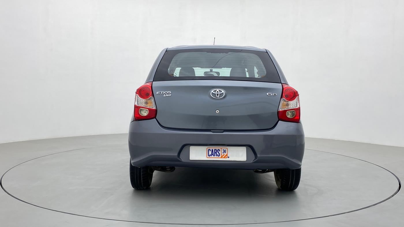 2017 Toyota Etios Liva GD, Diesel, Manual, 62,417 km, Back/Rear