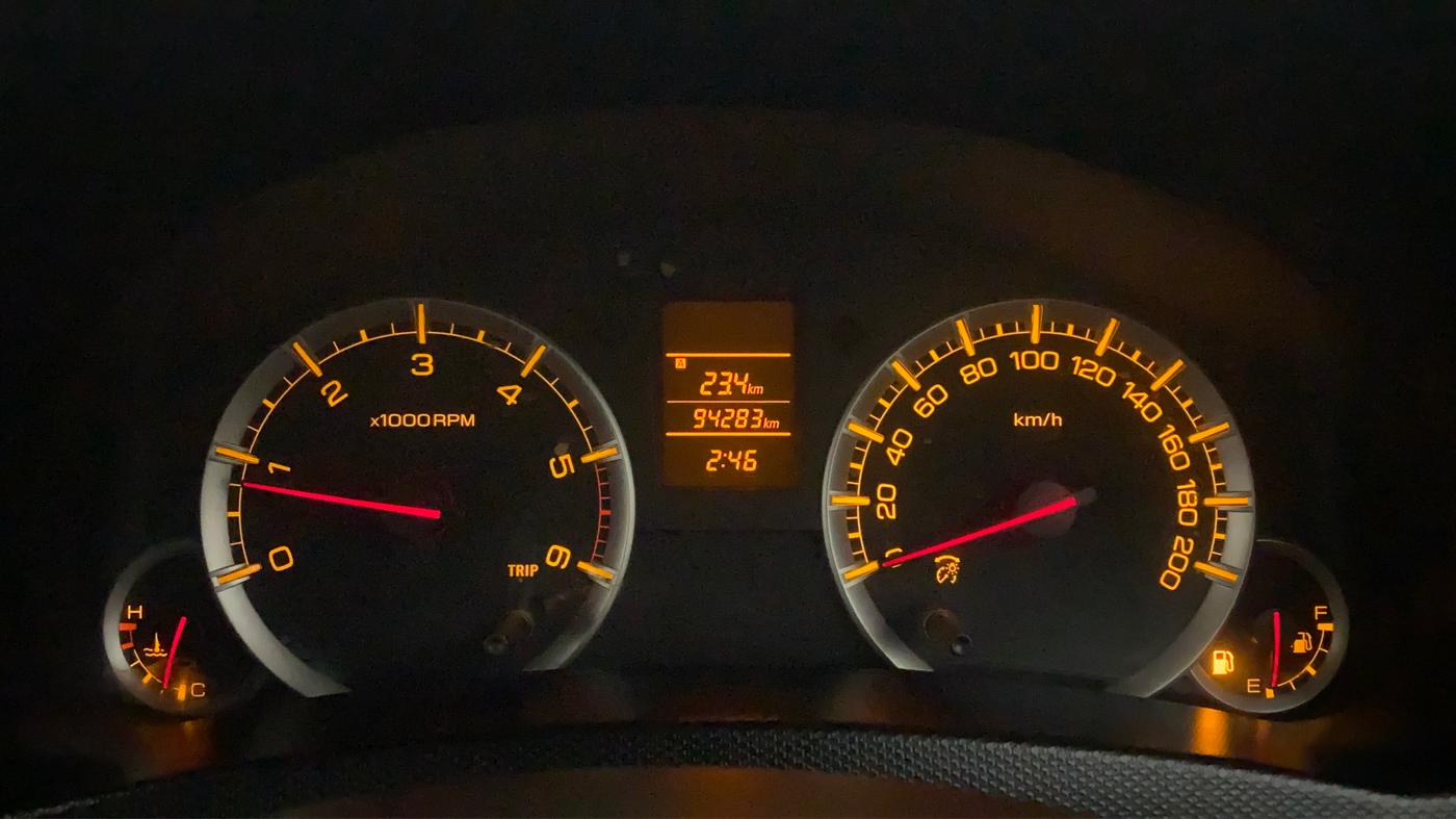 2012 Maruti Swift VDI, Diesel, Manual, 94,283 km, Odometer Image