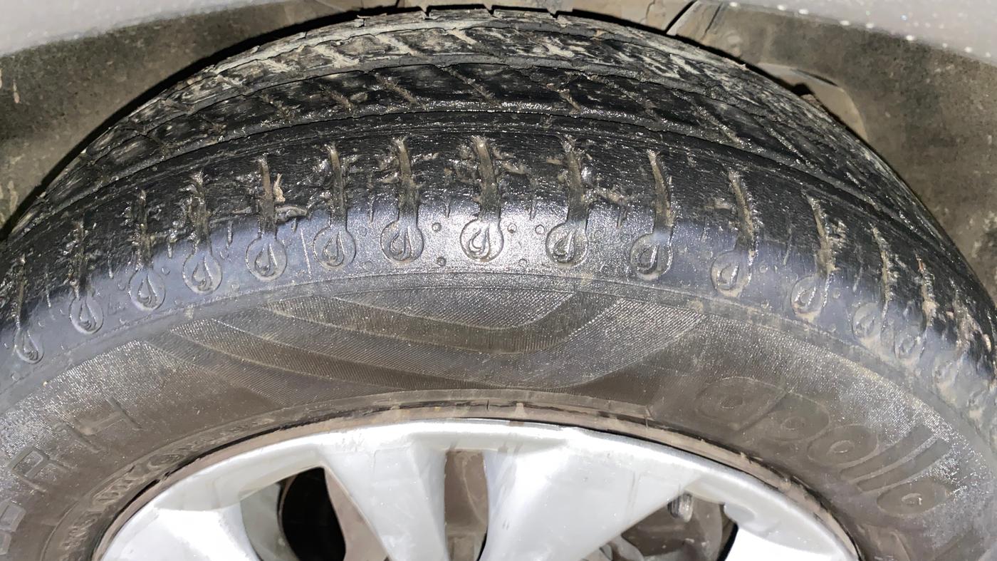2024 Tata TIGOR XZA Plus iCNG , CNG, Automatic, 41,455 km, Right Front Tyre Tread