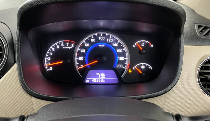 2017 Hyundai Grand i10 SPORTZ (O) 1.2 KAPPA VTVT, Petrol, Manual, 40,361 km, Odometer Image