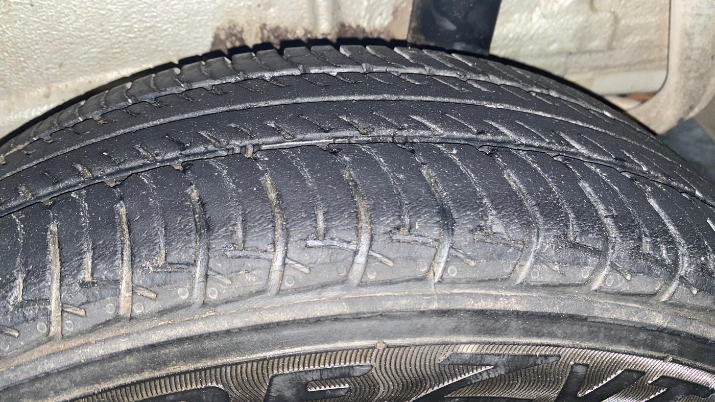2019 Maruti New Wagon-R VXI 1.2, Petrol, Manual, 53,288 km, Left Rear Tyre Tread