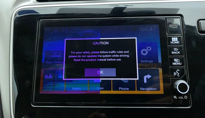2017 Honda City VX CVT PETROL, Petrol, Automatic, 97,747 km, Infotainment System