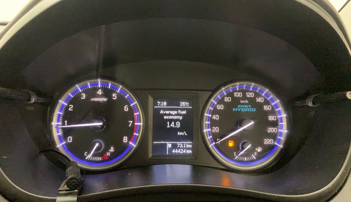 2021 Maruti S Cross SIGMA 1.5, Petrol, Manual, 44,423 km, Odometer Image