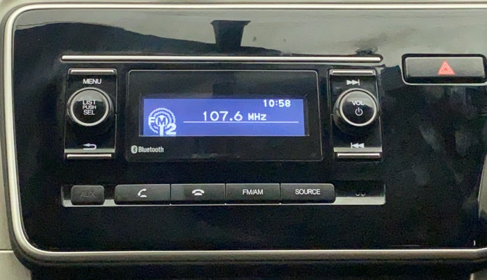 2017 Honda City 1.5L I-VTEC SV, Petrol, Manual, 99,109 km, Infotainment System