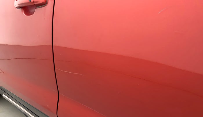 2016 Maruti Vitara Brezza ZDI PLUS DUAL TONE, Diesel, Manual, 1,17,599 km, Rear left door - Minor scratches