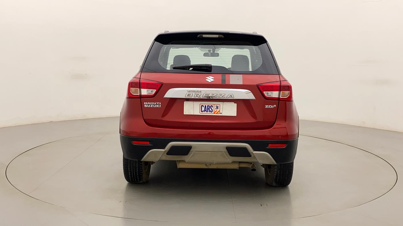 2016 Maruti Vitara Brezza ZDI PLUS DUAL TONE, Diesel, Manual, 1,17,599 km, Back/Rear