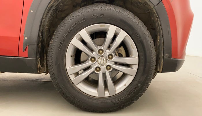 2016 Maruti Vitara Brezza ZDI PLUS DUAL TONE, Diesel, Manual, 1,17,599 km, Right Front Wheel