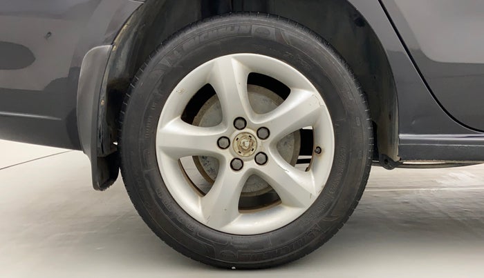 2012 Skoda Rapid ELEGANCE 1.6 MPFI MT, Petrol, Manual, 89,958 km, Right Rear Wheel