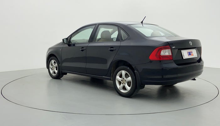 2012 Skoda Rapid ELEGANCE 1.6 MPFI MT, Petrol, Manual, 89,958 km, Left Back Diagonal
