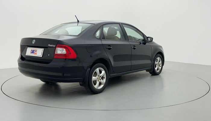 2012 Skoda Rapid ELEGANCE 1.6 MPFI MT, Petrol, Manual, 89,958 km, Right Back Diagonal