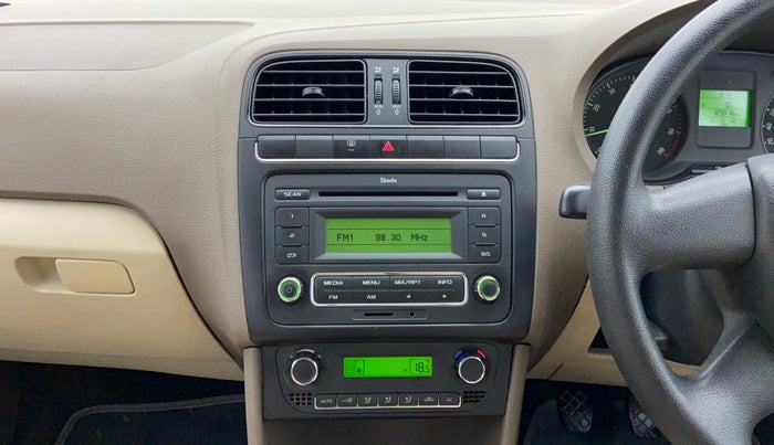 2012 Skoda Rapid ELEGANCE 1.6 MPFI MT, Petrol, Manual, 89,958 km, Air Conditioner