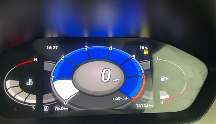 2022 Nissan MAGNITE XV TURBO, Petrol, Manual, 14,095 km, Odometer Image