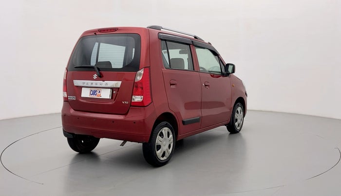 2017 Maruti Wagon R 1.0 VXI, Petrol, Manual, 55,566 km, Right Back Diagonal
