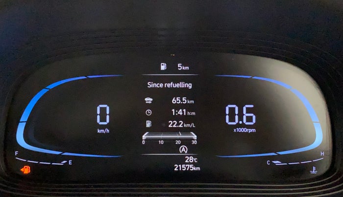 2023 Hyundai VENUE S(O) 1.2, Petrol, Manual, 21,510 km, Odometer Image