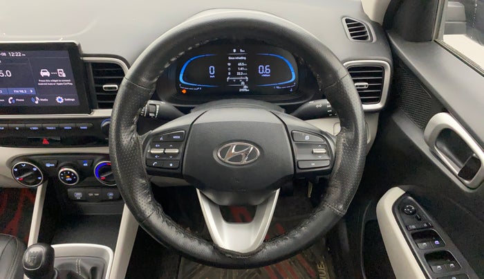 2023 Hyundai VENUE S(O) 1.2, Petrol, Manual, 21,510 km, Steering Wheel Close Up