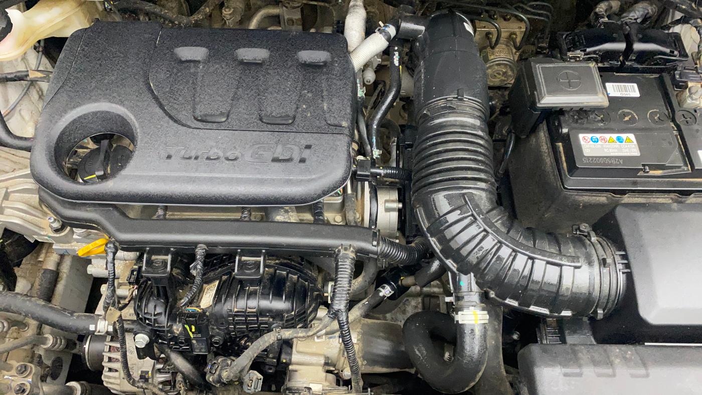 2025 KIA SYROS HTK 1.0 Turbo 6MT, Petrol, Manual, 18,350 km, Engine View