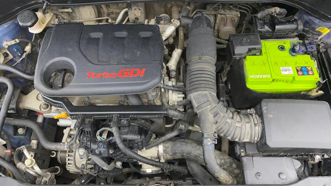2021 Hyundai NEW I20 N LINE N8 1.0 TURBO GDI IMT, Petrol, Manual, 74,338 km, Engine View