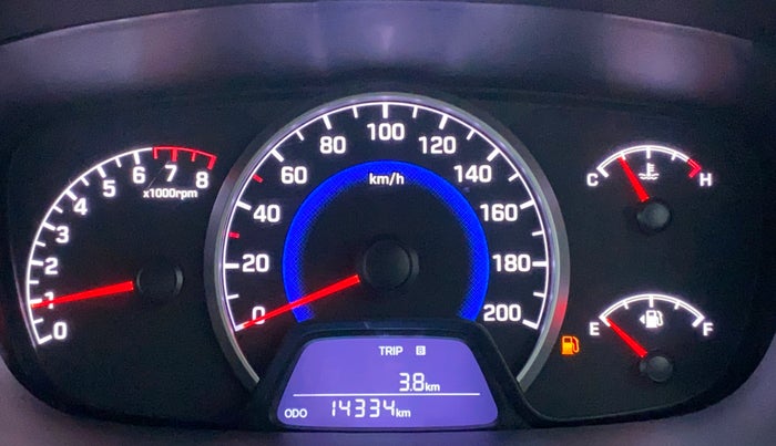 2019 Hyundai Grand i10 SPORTZ 1.2 KAPPA VTVT, Petrol, Manual, 14,334 km, Odometer Image