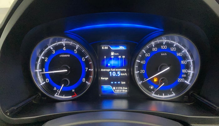 2021 Maruti Baleno ZETA PETROL 1.2, Petrol, Manual, 1,05,312 km, Odometer Image