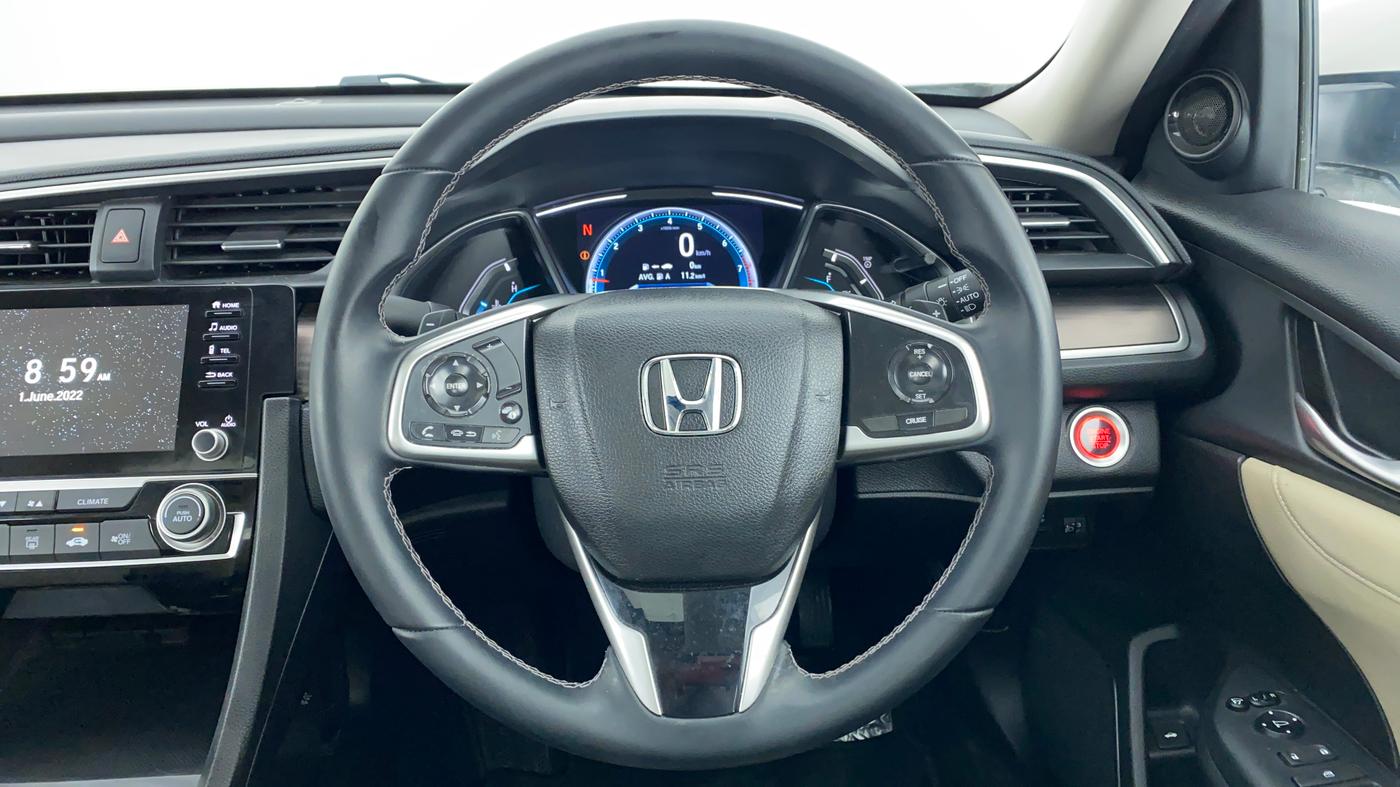 2019 Honda Civic ZX CVT PETROL, Petrol, Automatic, 21,332 km, Steering Wheel Close Up