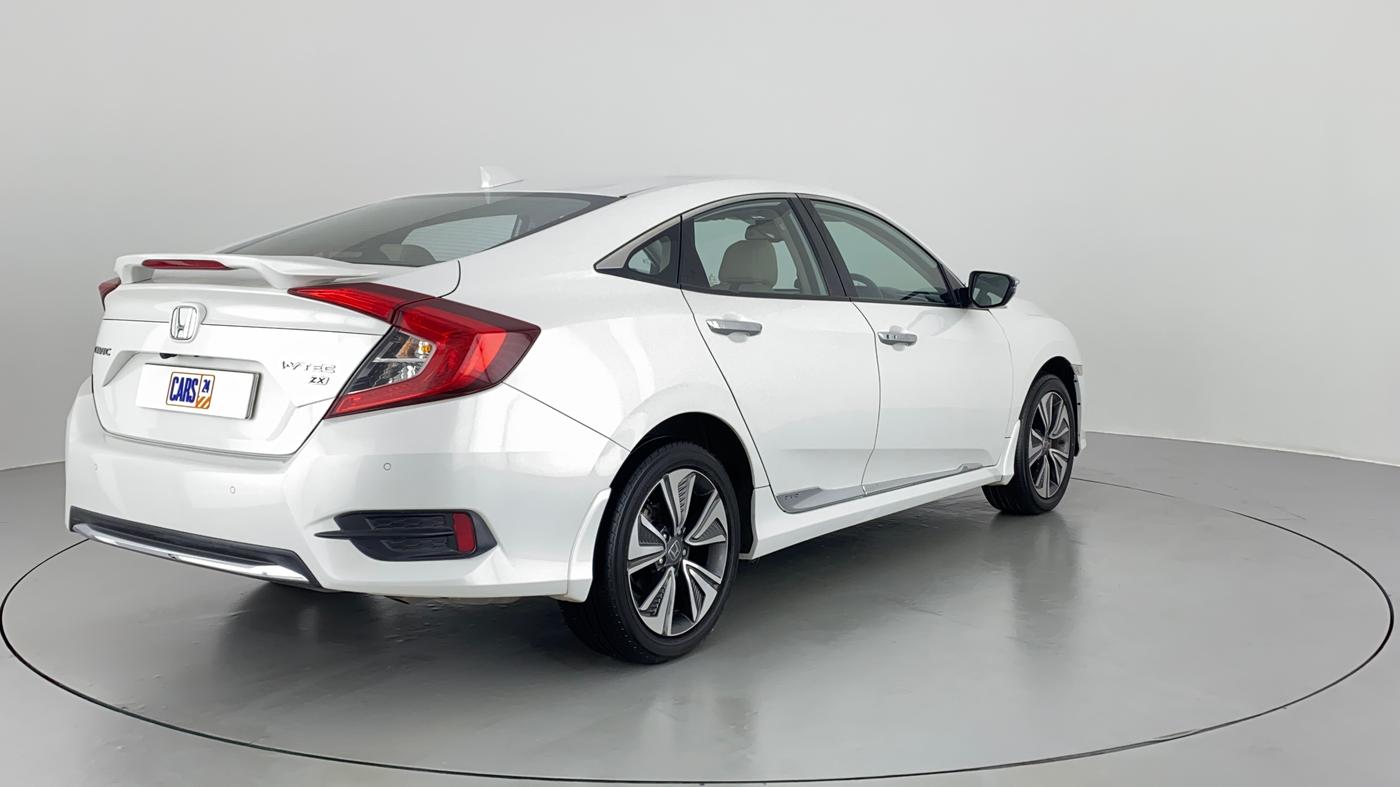 2019 Honda Civic ZX CVT PETROL, Petrol, Automatic, 21,332 km, Right Back Diagonal