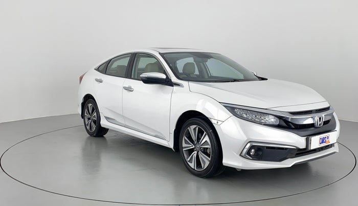 2019 Honda Civic ZX CVT PETROL, Petrol, Automatic, 21,332 km, Right Front Diagonal