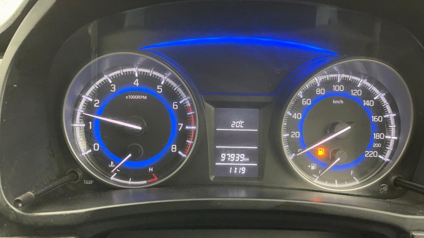 2018 Maruti Baleno DELTA PETROL 1.2, Petrol, Manual, 98,020 km, Odometer Image