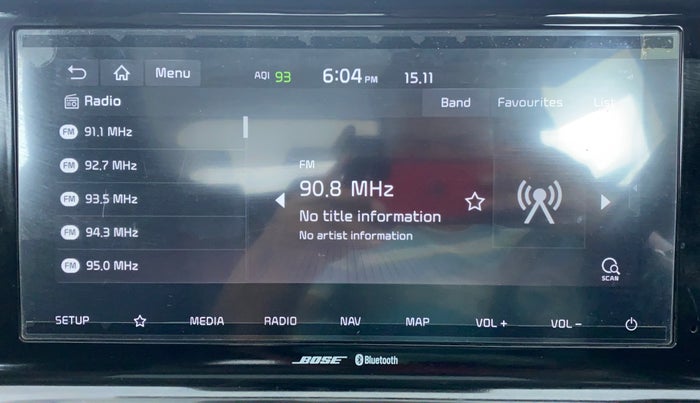 2020 KIA SELTOS GTX + AT PETROL, Petrol, Automatic, 18,651 km, Infotainment System