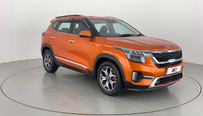 2020 KIA SELTOS GTX + AT PETROL, Petrol, Automatic, 18,651 km, Right Front Diagonal