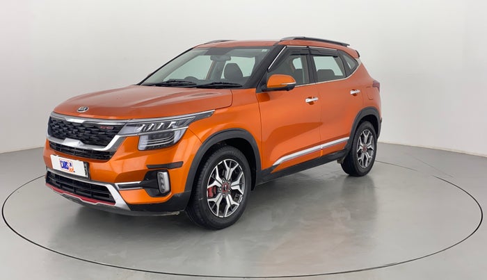 2020 KIA SELTOS GTX + AT PETROL, Petrol, Automatic, 18,651 km, Left Front Diagonal