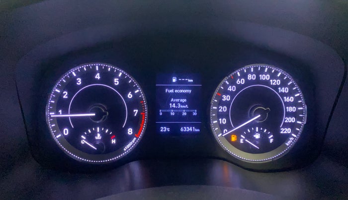 2019 Hyundai VENUE SX 1.0 (O) TURBO, Petrol, Manual, 63,299 km, Odometer Image