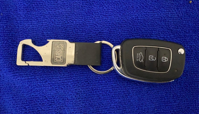 2019 Hyundai GRAND I10 NIOS SPORTZ AMT 1.2 KAPPA VTVT, Petrol, Automatic, 47,261 km, Key Close Up
