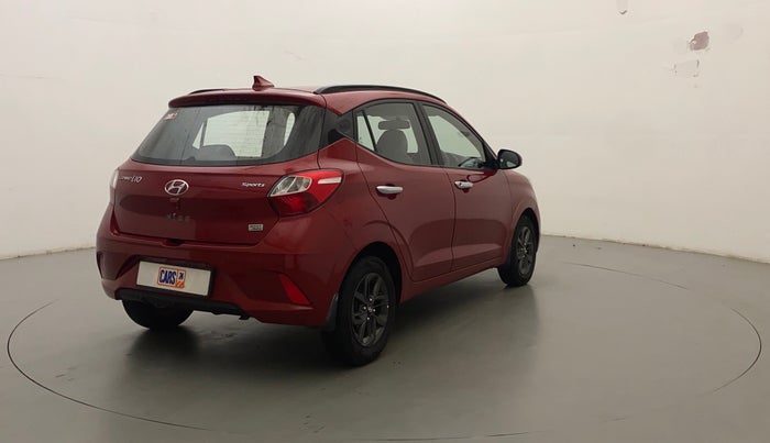 2019 Hyundai GRAND I10 NIOS SPORTZ AMT 1.2 KAPPA VTVT, Petrol, Automatic, 47,261 km, Right Back Diagonal