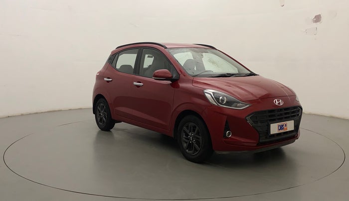 2019 Hyundai GRAND I10 NIOS SPORTZ AMT 1.2 KAPPA VTVT, Petrol, Automatic, 47,261 km, Right Front Diagonal