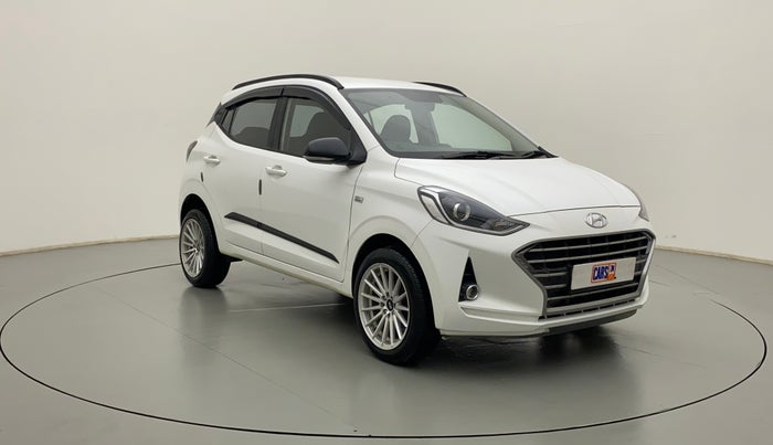 2020 Hyundai GRAND I10 NIOS SPORTZ AMT 1.2 KAPPA VTVT, Petrol, Automatic, 9,665 km, Right Front Diagonal