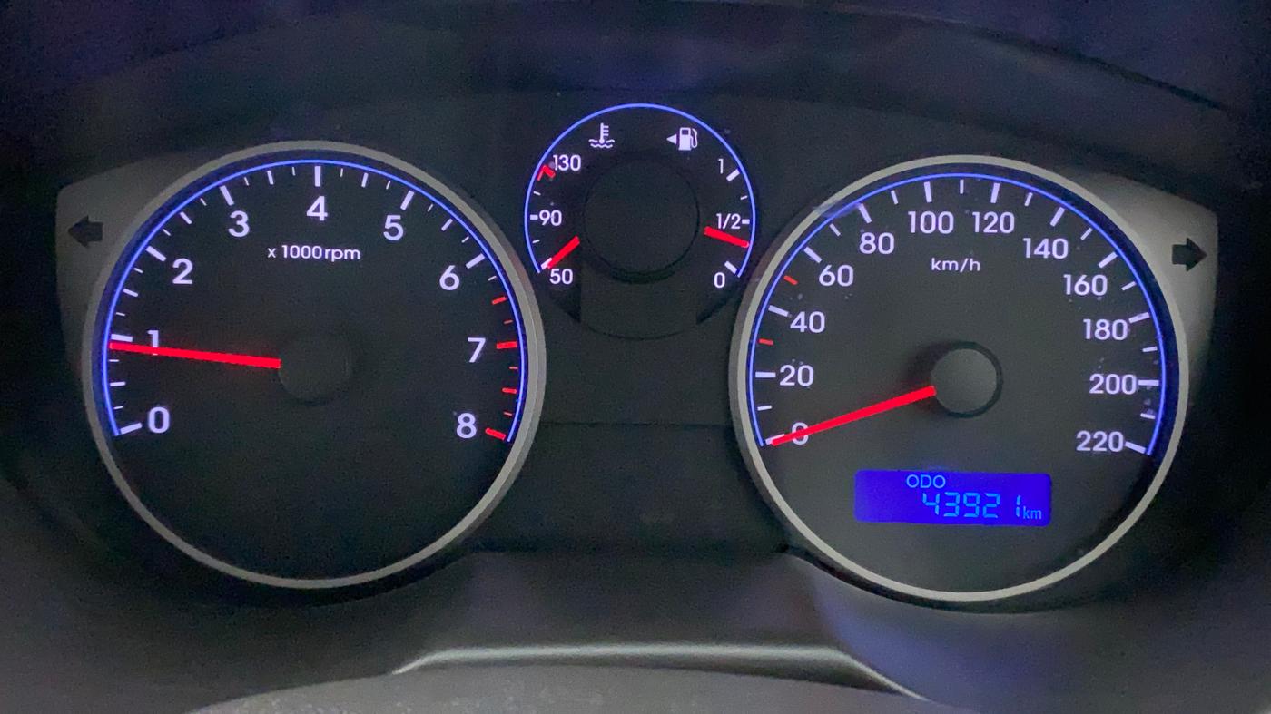 2013 Hyundai i20 MAGNA (O) 1.2, Petrol, Manual, 44,251 km, Odometer Image