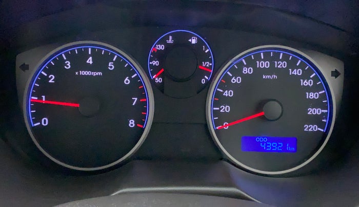 2013 Hyundai i20 MAGNA (O) 1.2, Petrol, Manual, 44,251 km, Odometer Image
