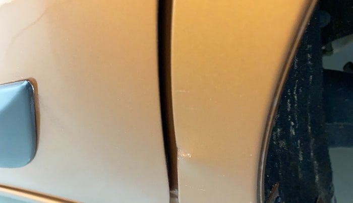 2016 Maruti Baleno DELTA PETROL 1.2, Petrol, Manual, 77,009 km, Left quarter panel - Slightly dented