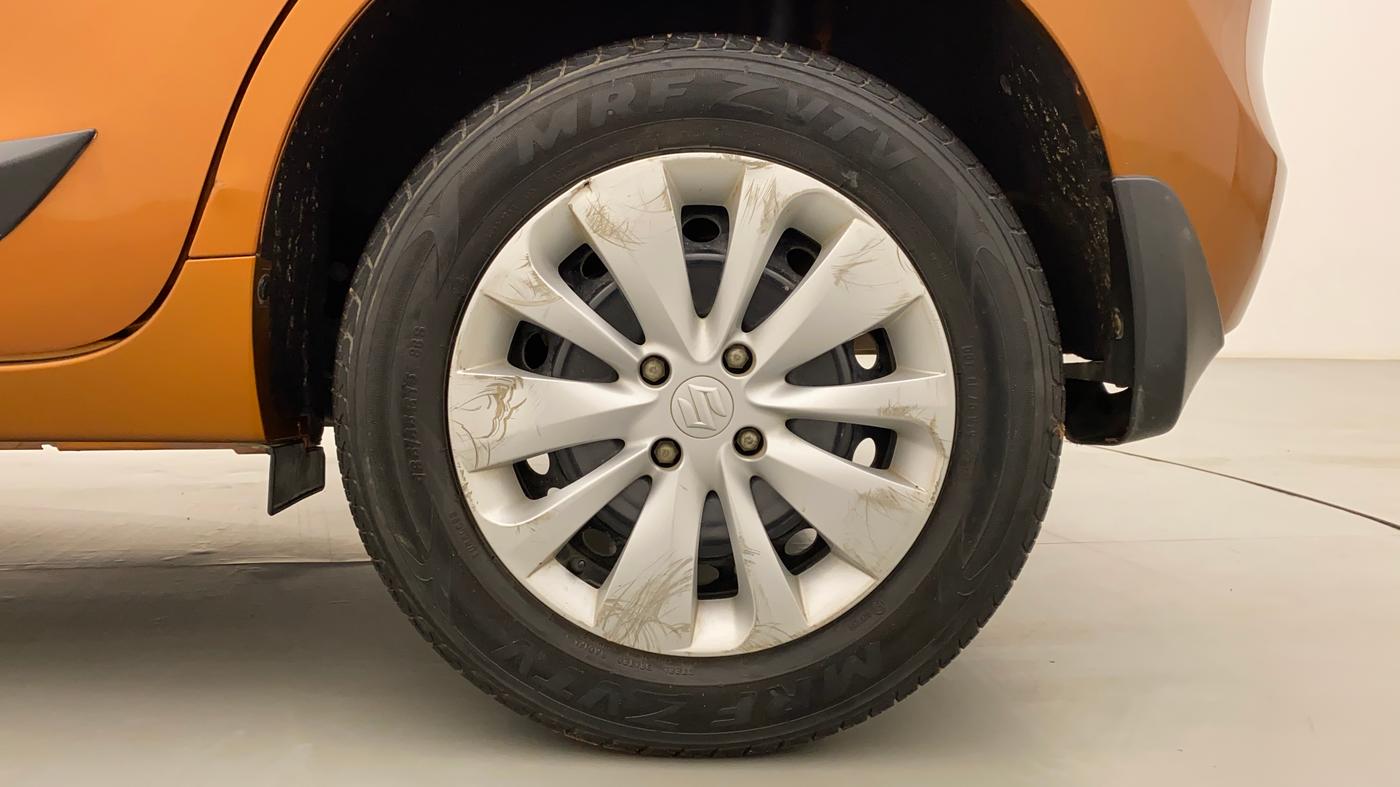 2016 Maruti Baleno DELTA PETROL 1.2, Petrol, Manual, 77,009 km, Left Rear Wheel