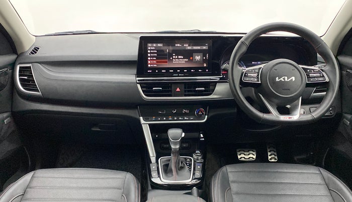 2022 KIA SELTOS GTX PLUS 1.4G DCT DUAL TONE, Petrol, Automatic, 1,200 km, Dashboard