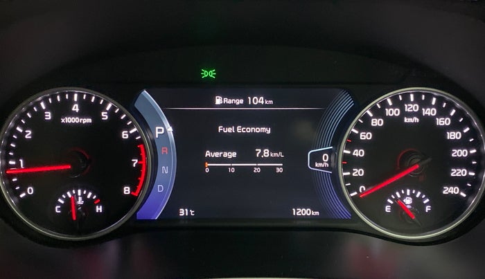 2022 KIA SELTOS GTX PLUS 1.4G DCT DUAL TONE, Petrol, Automatic, 1,200 km, Odometer Image