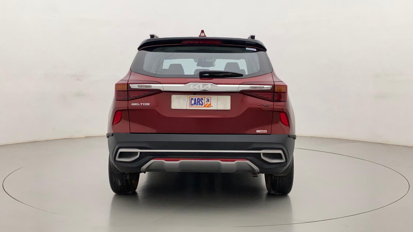 2022 KIA SELTOS GTX PLUS 1.4G DCT DUAL TONE, Petrol, Automatic, 1,200 km, Back/Rear