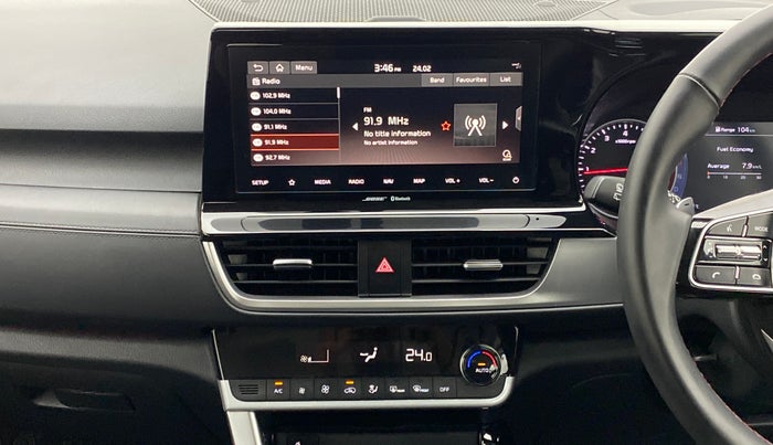 2022 KIA SELTOS GTX PLUS 1.4G DCT DUAL TONE, Petrol, Automatic, 1,200 km, Air Conditioner