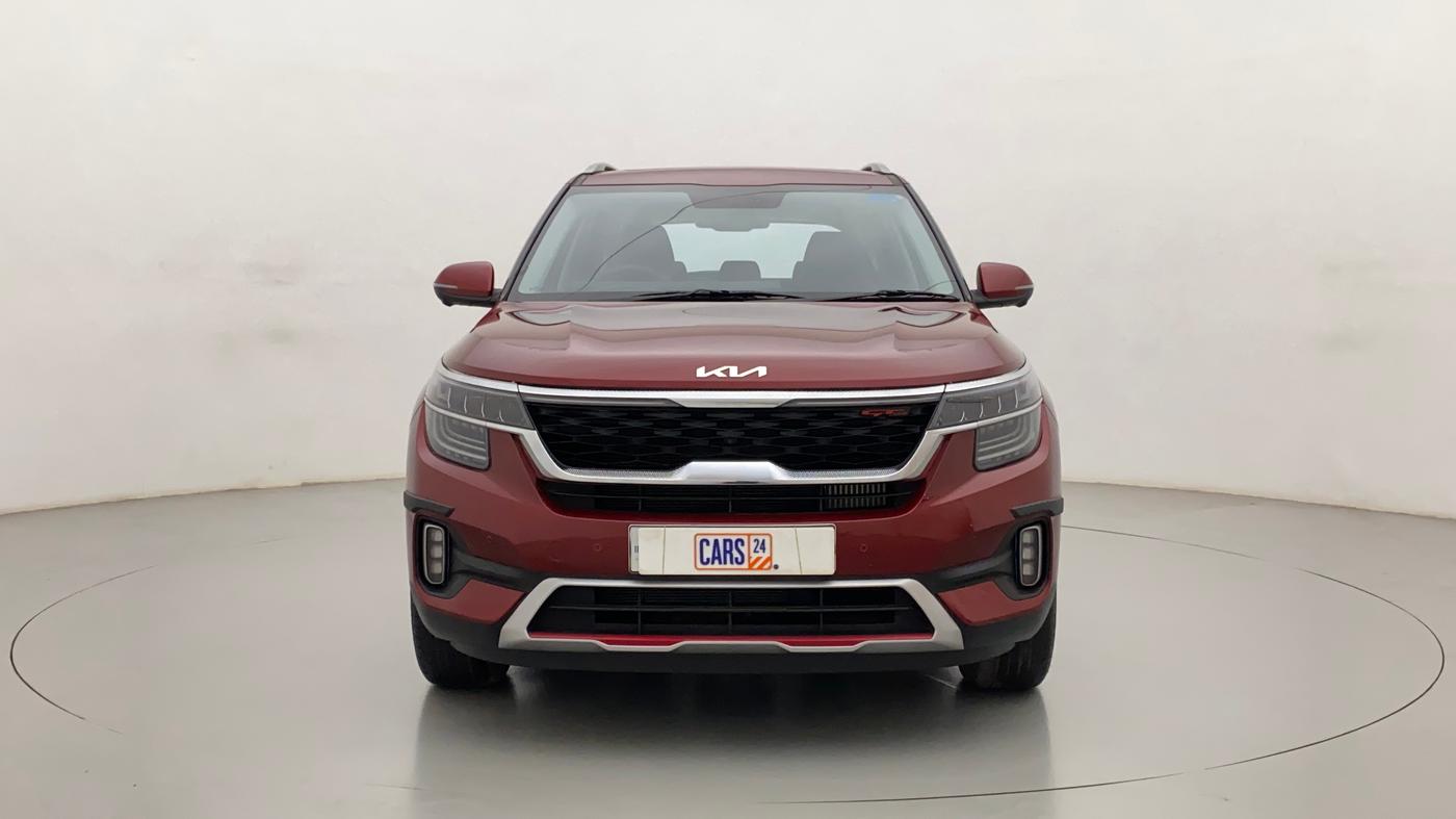 2022 KIA SELTOS GTX PLUS 1.4G DCT DUAL TONE, Petrol, Automatic, 1,200 km, Front