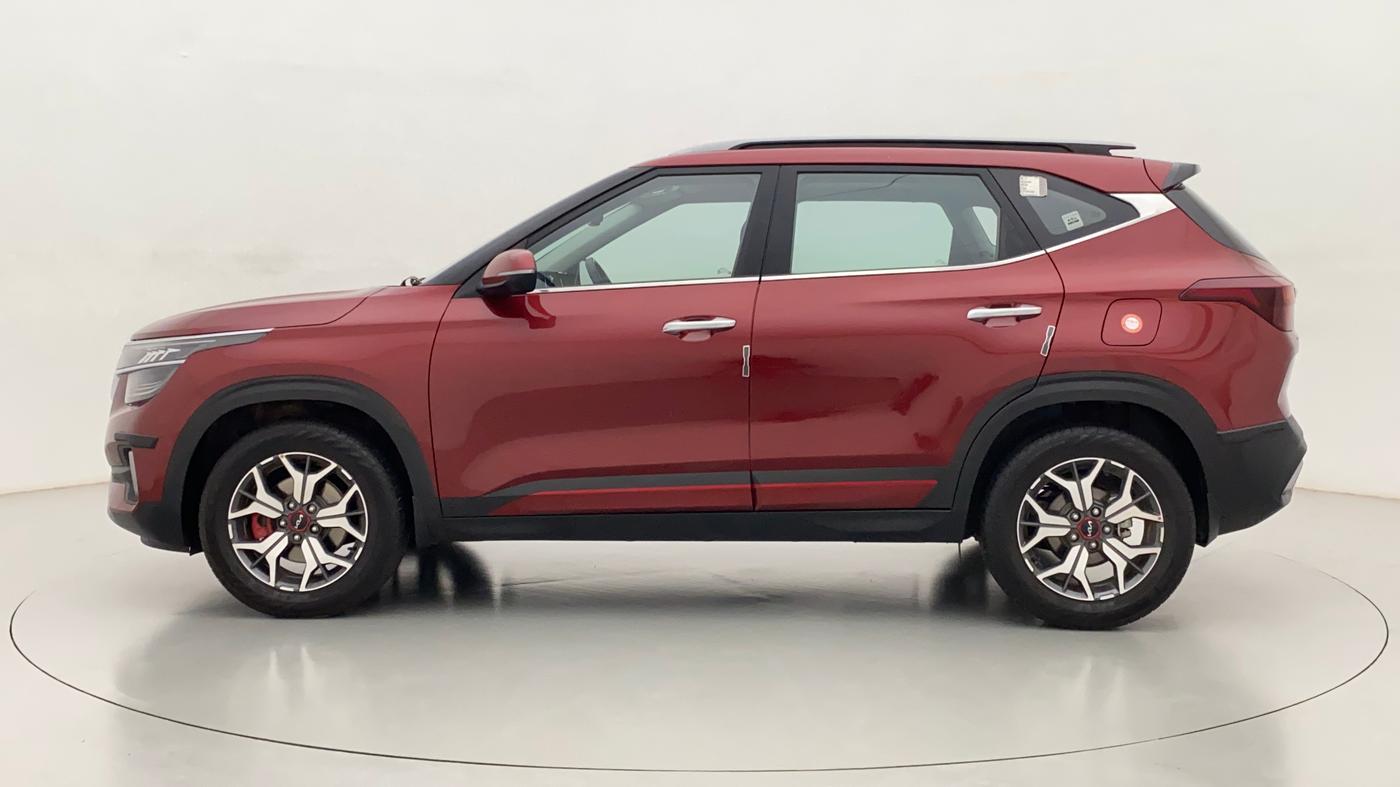 2022 KIA SELTOS GTX PLUS 1.4G DCT DUAL TONE, Petrol, Automatic, 1,200 km, Left Side