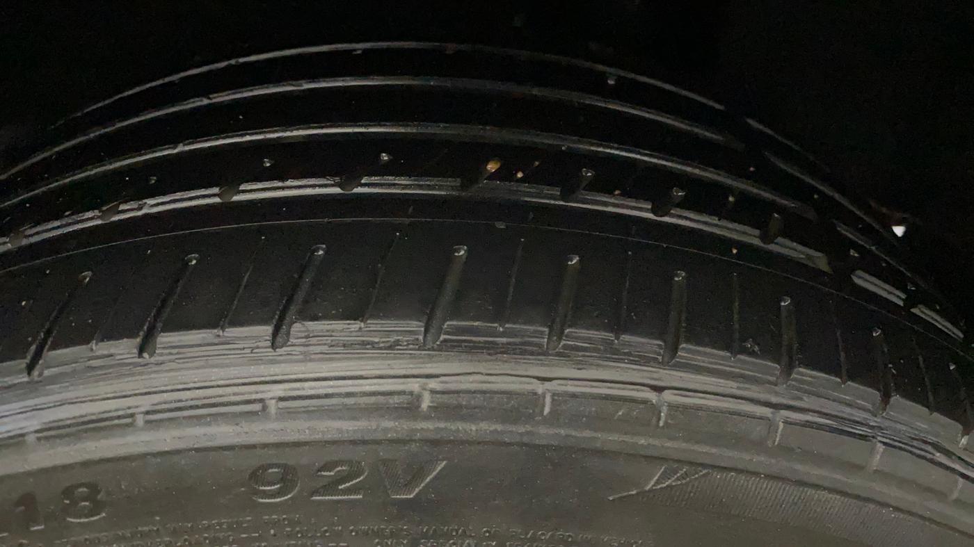 2021 Toyota Glanza G, Petrol, Manual, 35,587 km, Left Rear Tyre Tread