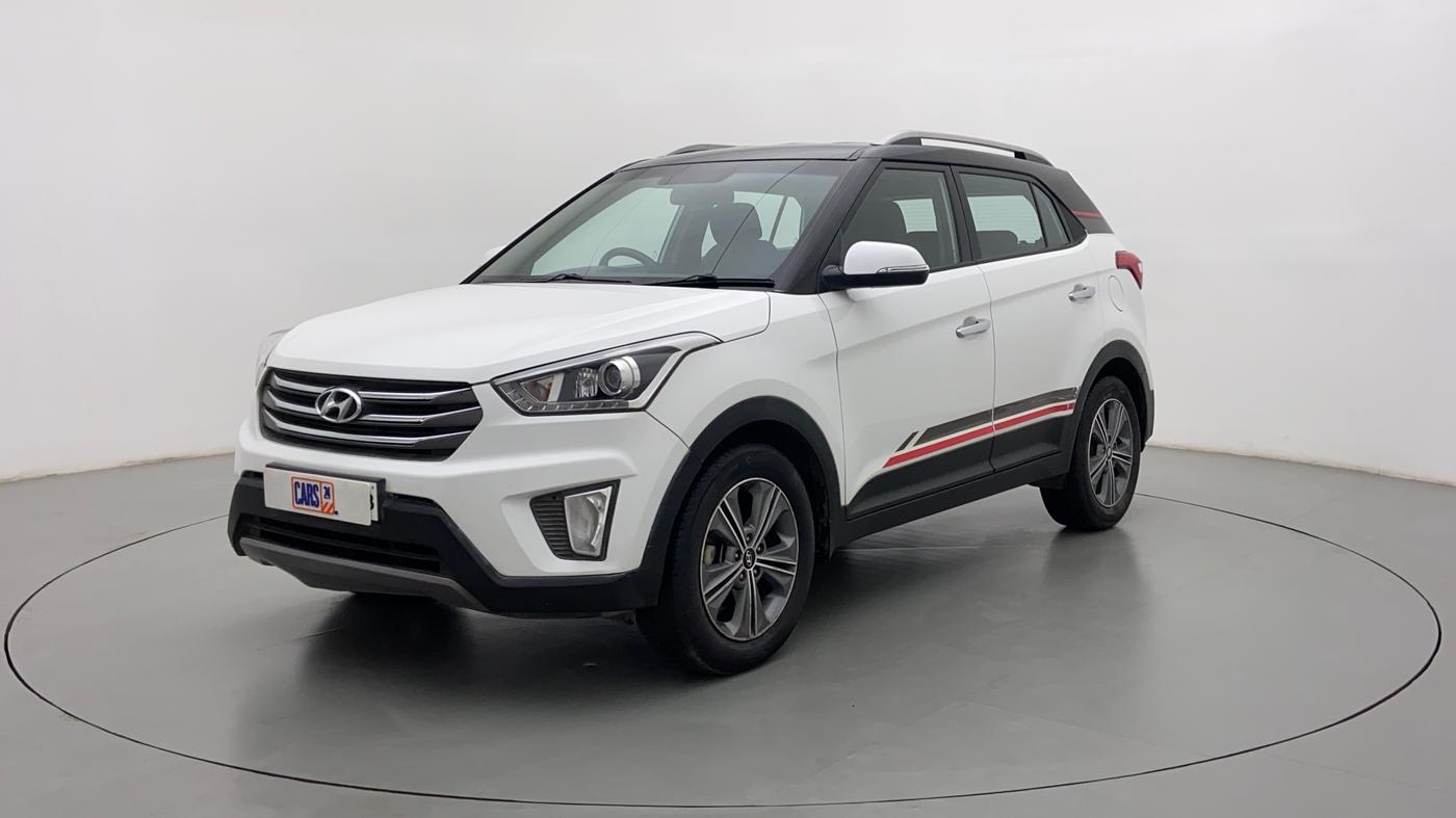 2017 Hyundai Creta 1.6 CRDI SX PLUS AUTO, Diesel, Automatic, 39,574 km, Left Front Diagonal