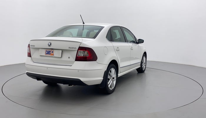 2021 Skoda Rapid STYLE AT TSI, Petrol, Automatic, 8,608 km, Right Back Diagonal
