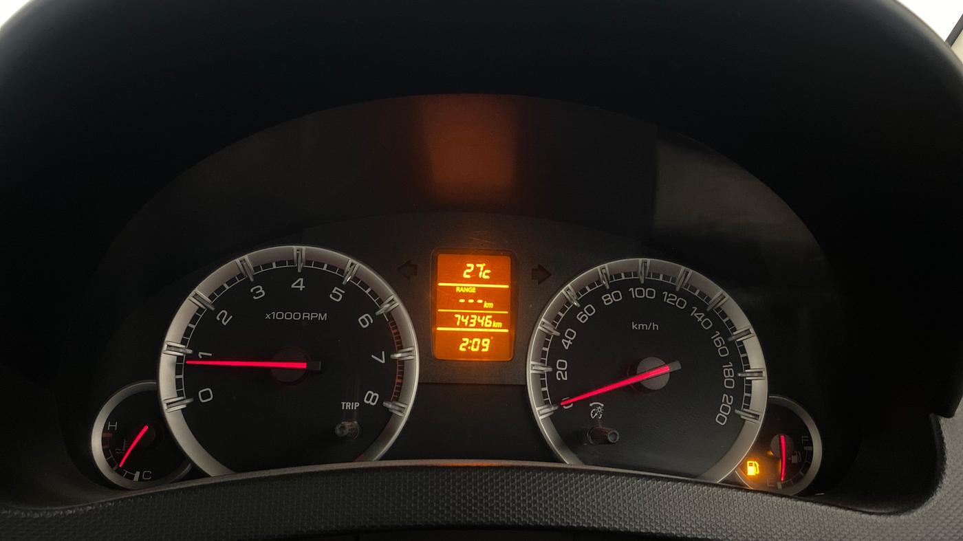 2013 Maruti Swift Dzire ZXI, Petrol, Manual, 74,304 km, Odometer Image