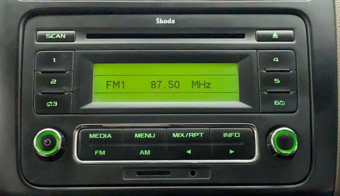 2012 Skoda Rapid 1.6 MPI AT AMBITION PLUS, Petrol, Automatic, 61,347 km, Infotainment System